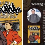 Gambar : sampul buku dan biografi singkat penulis