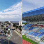 Gambar : Dua proyek nasional di Lamongan