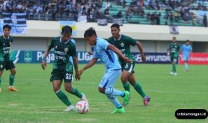laga babak 8 besar antara PSKC Cimahi VS Persela Lamongan
