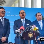 Foto : Rosan Roeslani dan tim