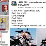 Keterangan : gambar tidak di sensor karena dari font dan lainya itidentifikasi editan
