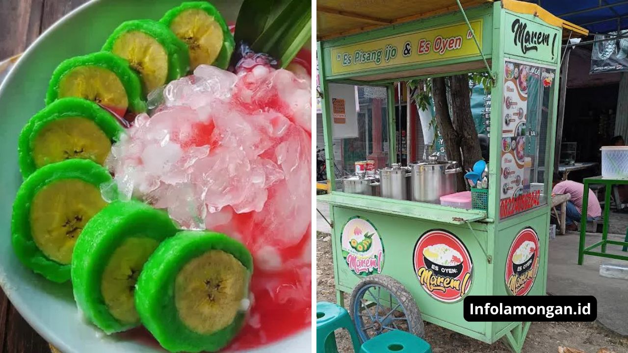 Foto : Pisang Ijo Marem, yang berlokasi di Jl. Sumberwudi