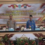 Foto : Sinergi Jaga Kamtibmas, Polres Lamongan Gelar Rakor Jelang 1 Suro dan Kukuhkan Satgas Silat