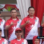 Foto : Bupati Lamongan melepas karnaval di Pendopo Lokatantra