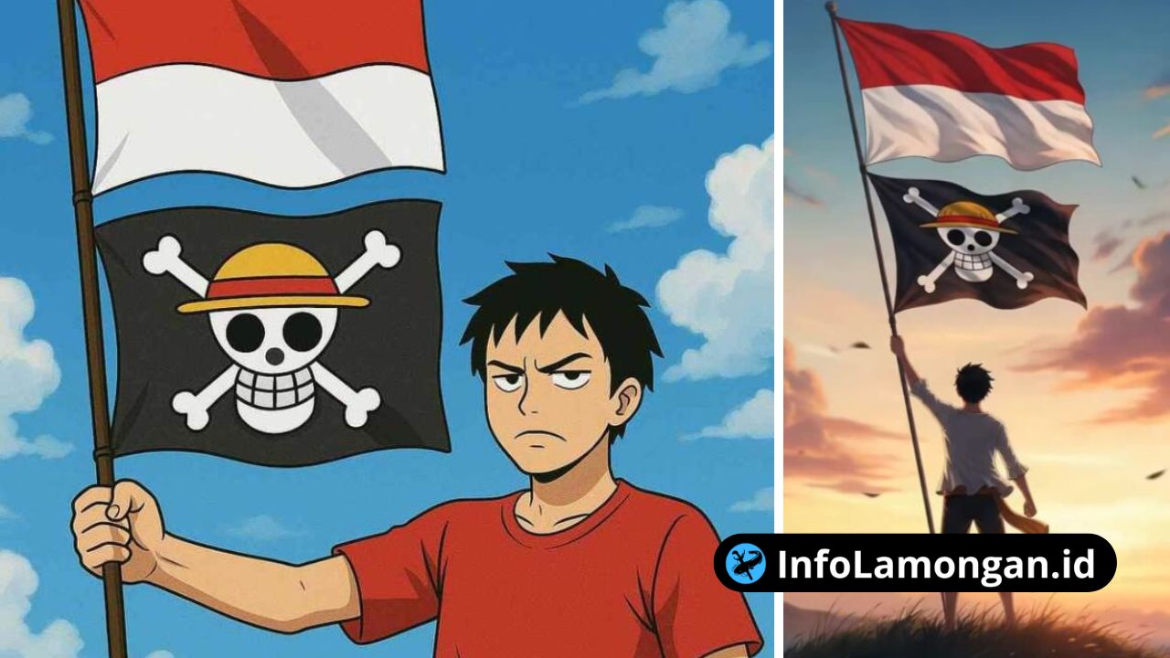 Gambar : bendera one piece