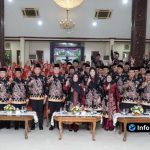 Dokumentasi pelepasan kontingen Foto : Dokumentasi pelepasan kontingen