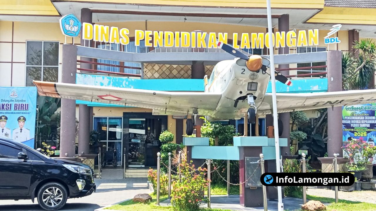 Foto : Gedung Dinas Pendidikan Kabupaten Lamongan