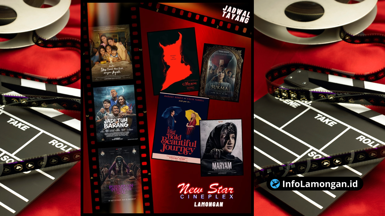 Gambar : Film Bioskop New Star Cineplex Lamongan, September 2025