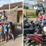 Foto : Beberapa unit kendaraan roda dua yang diamankan petugas terkait kasus konvoi dan konflik.