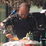 Foto : Dokumentasi Dandim 0812Lamongan pimpin tasyakuran kenaikan pangkat 87 prajurit