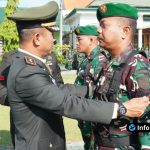 Foto : Dokumentasi Upacara Korps Raport Kodim 0812 Lamongan