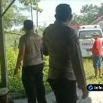 Foto : Olah TKP kasus bunuh diri