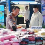 Foto : Presiden Prabowo Subianto memimpin langsung pemusnahan 214,84 ton narkoba senilai Rp29,37 triliun di Lapangan Bhayangkara, Jakarta Selatan.