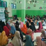 Foto : Serka Sudirkan memberikan penyuluhan tentang pencegahan bullying di depan siswa MI Al Fatah