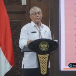 Diskusi intensif antara unsur Forkopimda dalam rapat koordinasi pengendalian inflasi Foto : Diskusi intensif antara unsur Forkopimda dalam rapat koordinasi pengendalian inflasi
