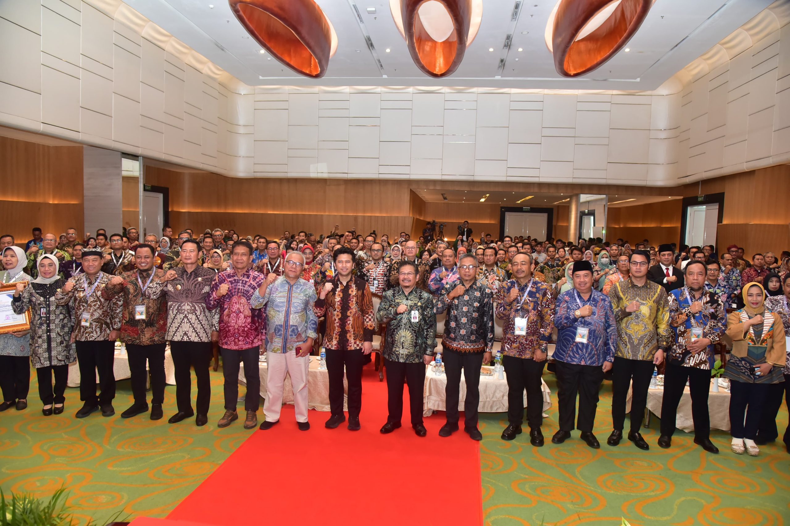 Foto : 45 Kompetisi Inovasi Pelayanan Publik (KOVABLIK) Provinsi Jawa Timur Tahun 2025.