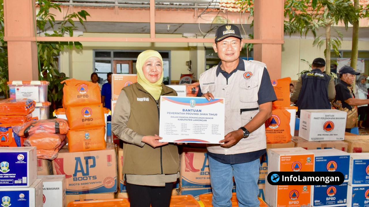 Foto : Gubernur Khofifah dan Bupati Yuhronur Efendi