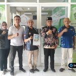 Foto : Perwakilan FKBN Lamongan dan pejabat Kemenag Lamongan duduk bPerhadapan di ruang rapat kantor Kemenag.