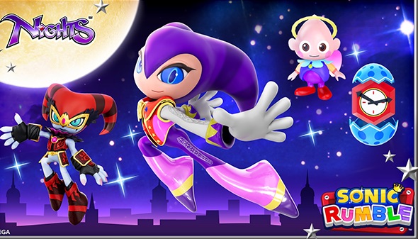 Gambar : SEGA Rilis Kolaborasi Sonic Rumble x NiGHTS