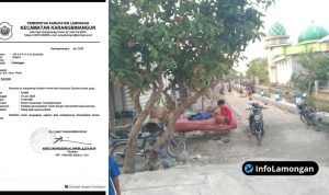 Foto : Bukti surat undangan mediasi & lokasi tanah