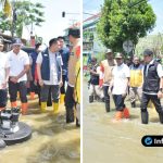 Foto : Dokumentasi Bupati Yes Dampingi Wagub Emil Dardak Tinjau Banjir Karanggeneng