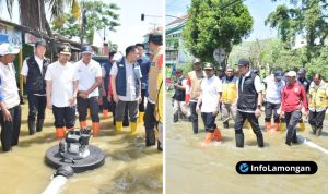 Foto Dokumentasi Bupati Yes Dampingi Wagub Emil Dardak Tinjau Banjir Karanggeneng Foto : Dokumentasi Bupati Yes Dampingi Wagub Emil Dardak Tinjau Banjir Karanggeneng