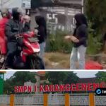 Foto : Dokumentasi Gotong Royong Pelajar SMPN 1 Karanggeneng Bagikan Takjil Gratis