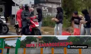 Foto Dokumentasi Gotong Royong Pelajar SMPN 1 Karanggeneng Bagikan Takjil Gratis Foto : Dokumentasi Gotong Royong Pelajar SMPN 1 Karanggeneng Bagikan Takjil Gratis