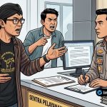 Gambar : ilustrasi widhi saling lapor ke polisi