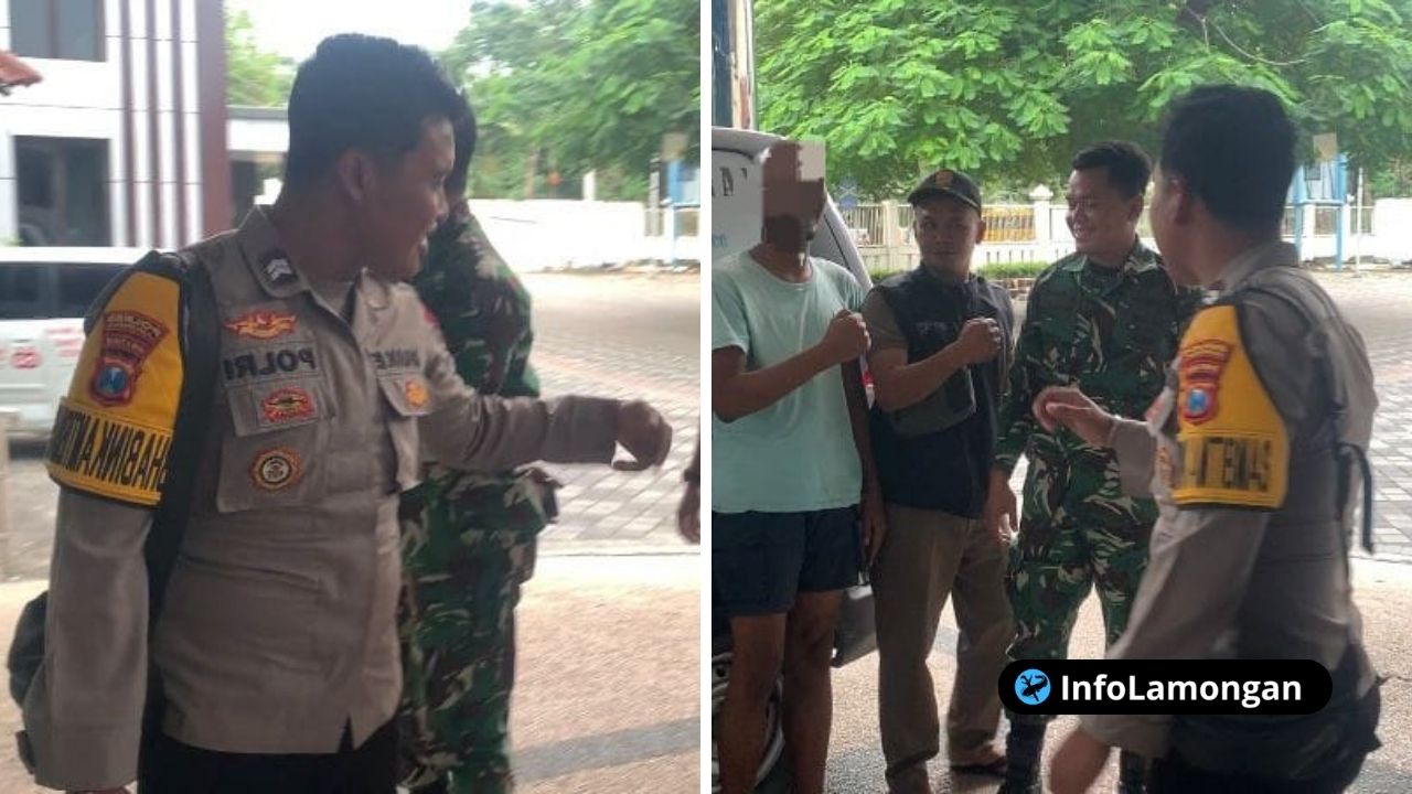 Foto : Bhabinkamtibmas Desa Pandanpancur Bersama Warga Evakuasi ODGJ