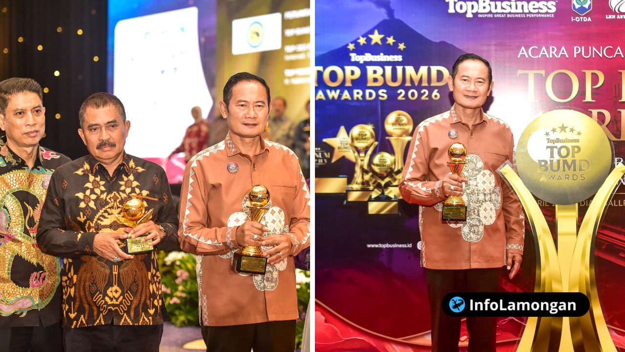 Foto Bupati Yes Raih Top Pembina BUMD 2026