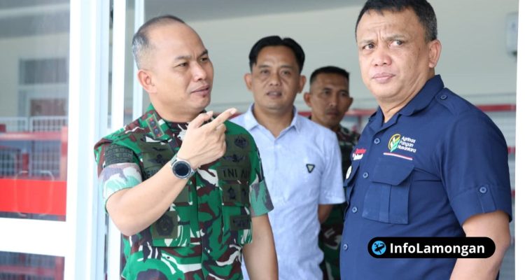 Foto : Dokumentasi Dandim 0812 dampingi Wadirut Agrinas