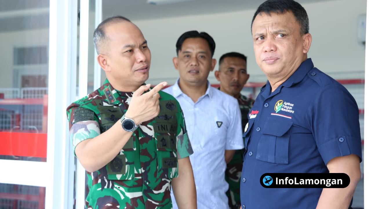 Foto : Dokumentasi Dandim 0812 dampingi Wadirut Agrinas