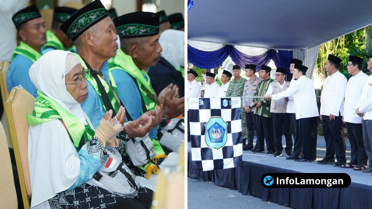 Foto : Dokumentasi Pembrangkatan haji kabupaten lamongan
