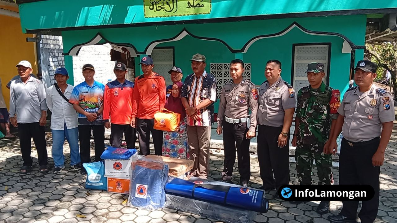 Foto : Dokumentasi Penyaluran bantuan korban kebakaran