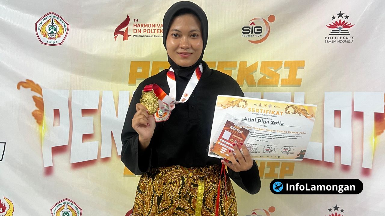 Foto : Dokumentasi UKM Pagar Nusa USG Gresik Langsung Raih Emas di Ajang Perdana