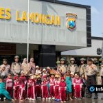Foto : Dokumentasi kunjungan anak anak ke polres lamongan