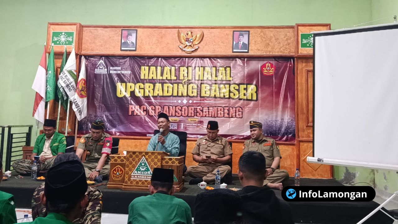 Foto : Dokumentasi rapat Banser