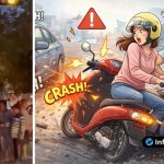 Foto & Gambar Kecelakaan yang di akubatkan cewer ngerem dadak Foto & Gambar : Kecelakaan yang di akubatkan cewer ngerem dadak