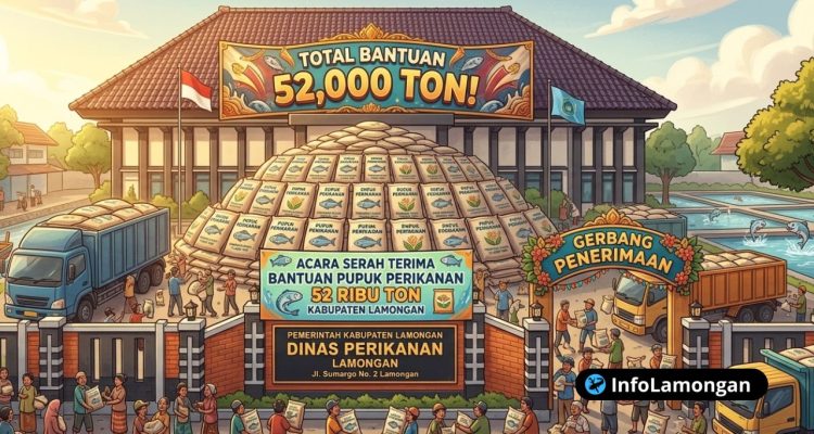 Foto Gammbar ilustrasi dinas perikanan bagikan pupuk Foto : Gammbar ilustrasi dinas perikanan bagikan pupuk
