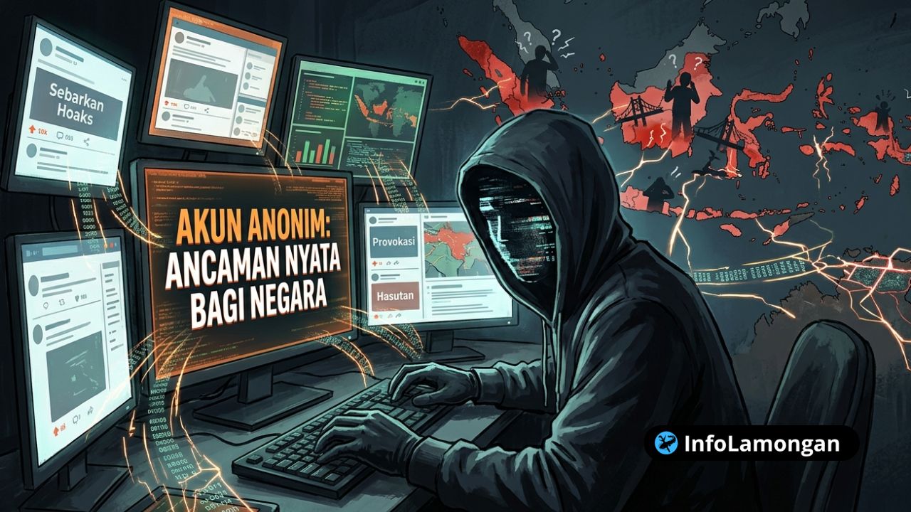 Gambar : Ilustrasi Bahaya Akun Siluman di Medsos