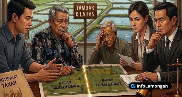 Gambar Ilustrasi Pembagian Harta Warisan Dipersoalkan, Konflik Keluarga di Lamongan Kian Mencuat. Gambar : Ilustrasi Pembagian Harta Warisan Dipersoalkan, Konflik Keluarga di Lamongan Kian Mencuat.