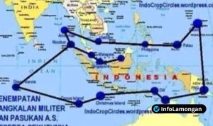 Gambar : Maps titik pangkalan militer AS