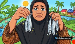 Gambar : ilustrasi petani ikan lamongan setelah banjir 4 bulan hasil tidak memuaskan