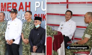 Foto : Dokumentasi Dandim 0812Lamongan Dampingi Tim BPKP dan Mabes TNI Tinjau Lokasi KDKMP