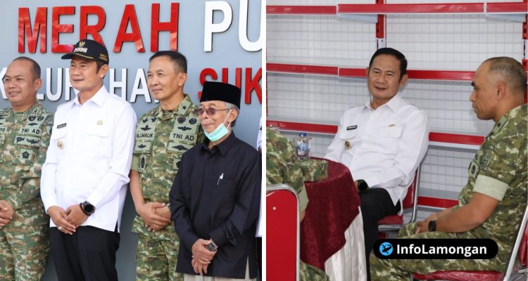 Foto : Dokumentasi Dandim 0812Lamongan Dampingi Tim BPKP dan Mabes TNI Tinjau Lokasi KDKMP