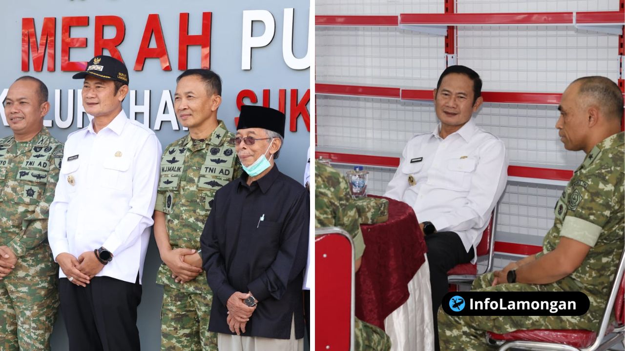 Foto : Dokumentasi Dandim 0812Lamongan Dampingi Tim BPKP dan Mabes TNI Tinjau Lokasi KDKMP