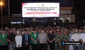 Foto : Dokumentasi Halal Bihalal Polres Lamongan